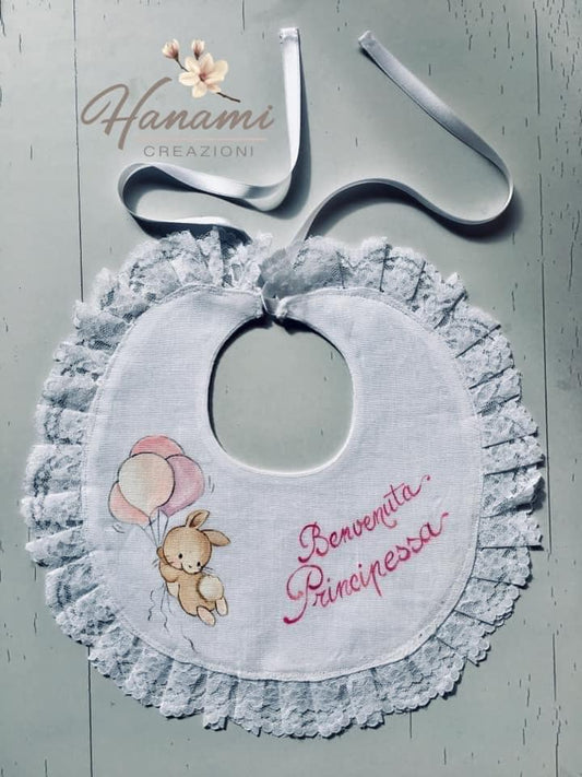 Bavetta Coniglietto con palloncini