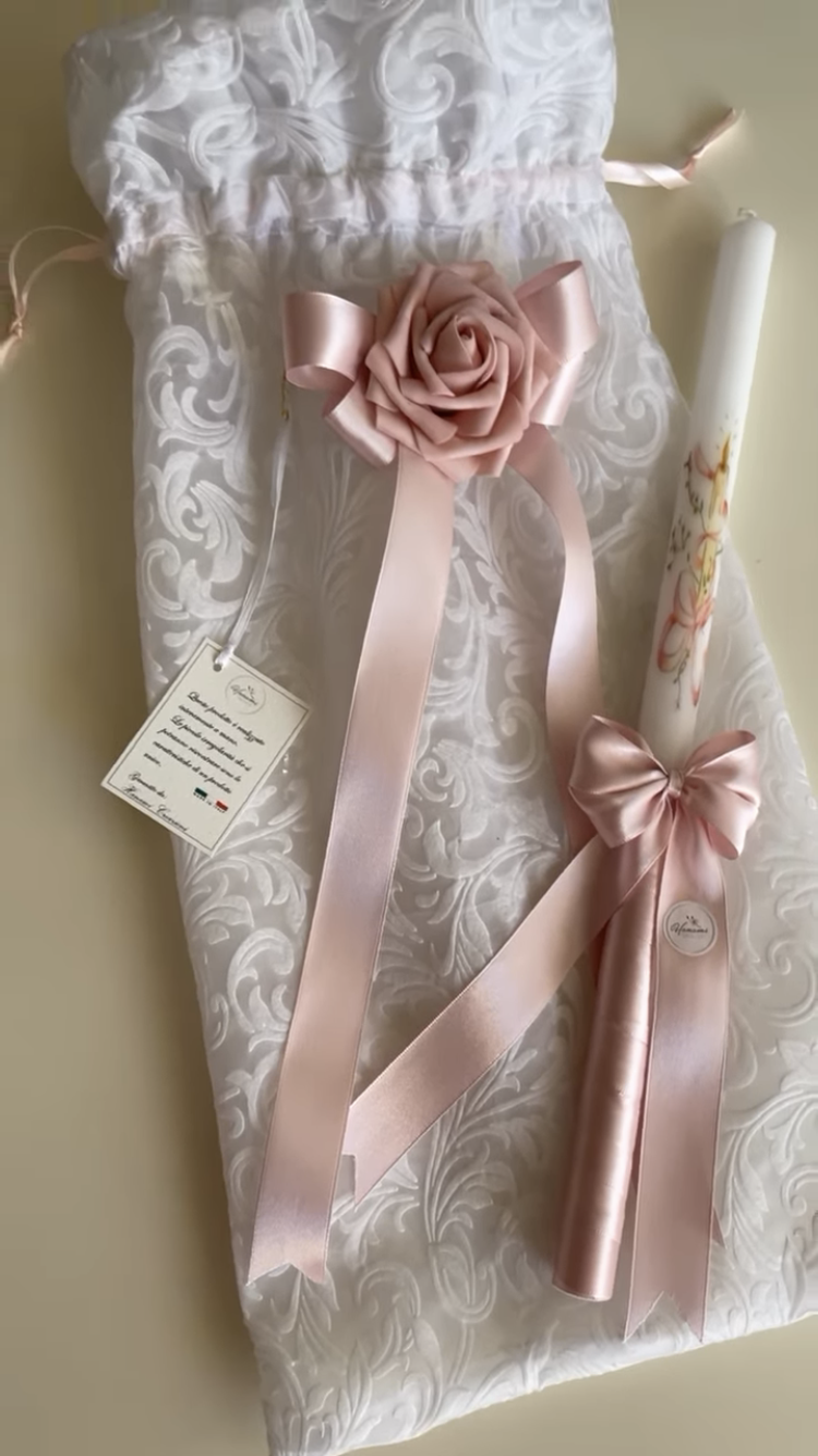 Candela con confezione regalo