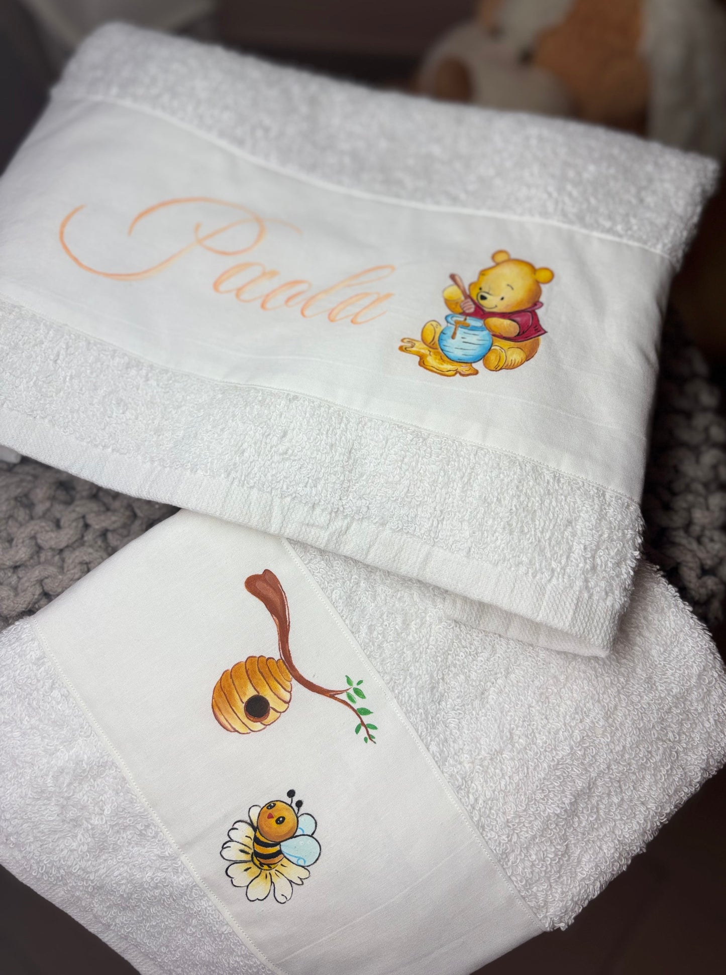 - DIPINTO - Set asciugamani Winnie the Pooh