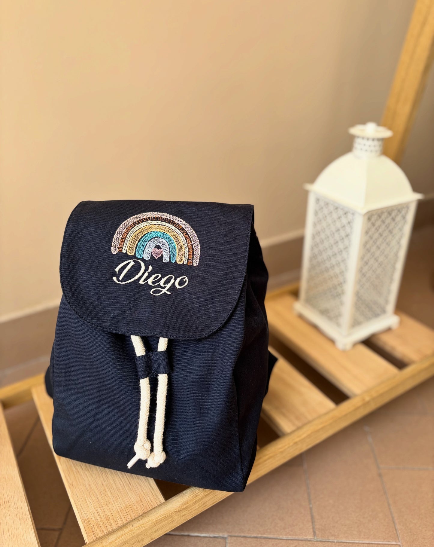 Zainetto personalizzato con RICAMO