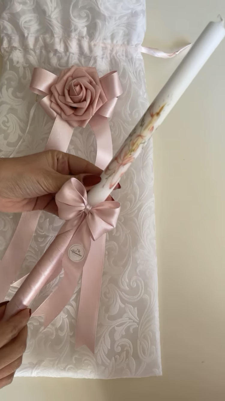 Candela con confezione regalo