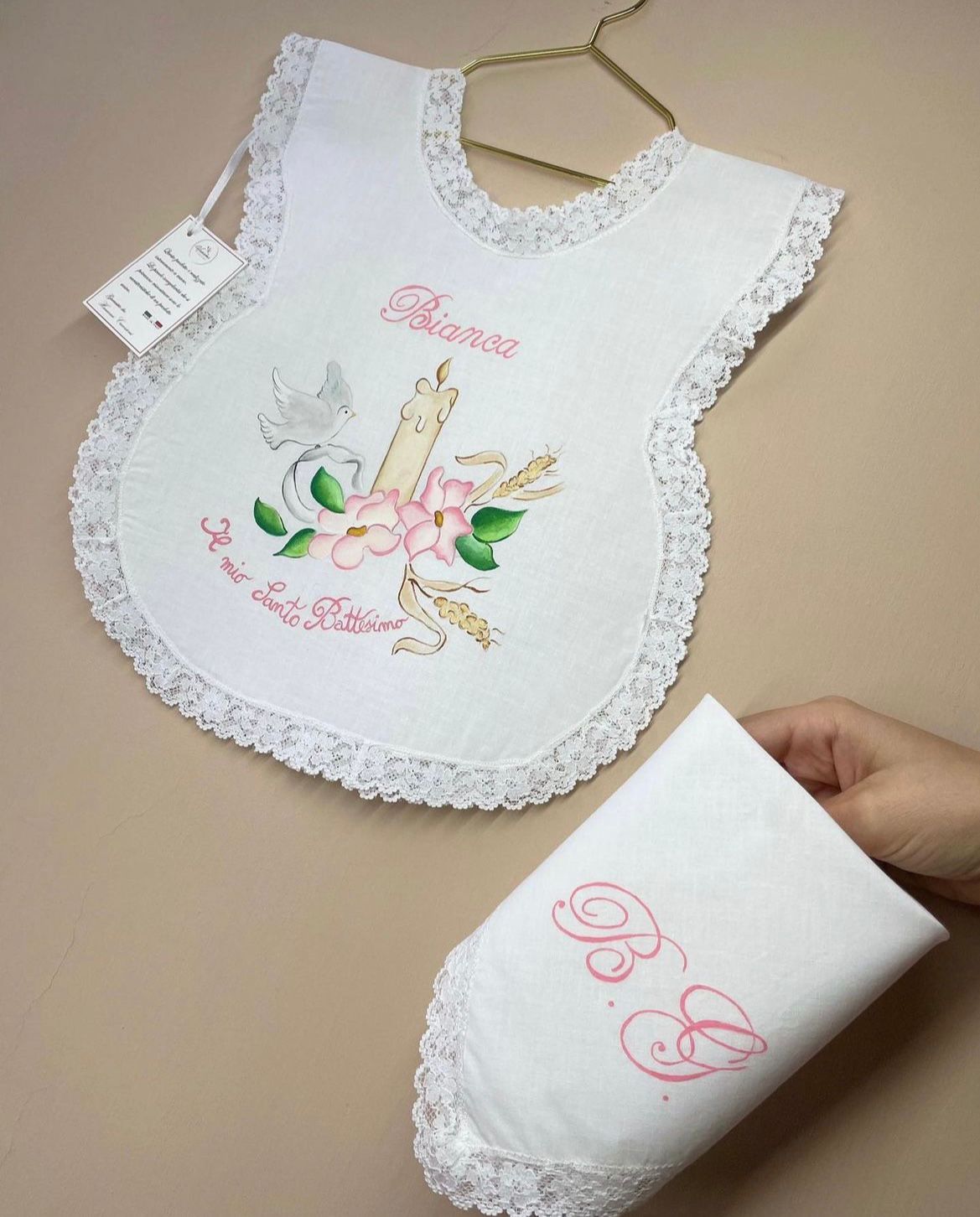 - DIPINTO - Camicino battesimale Juliet