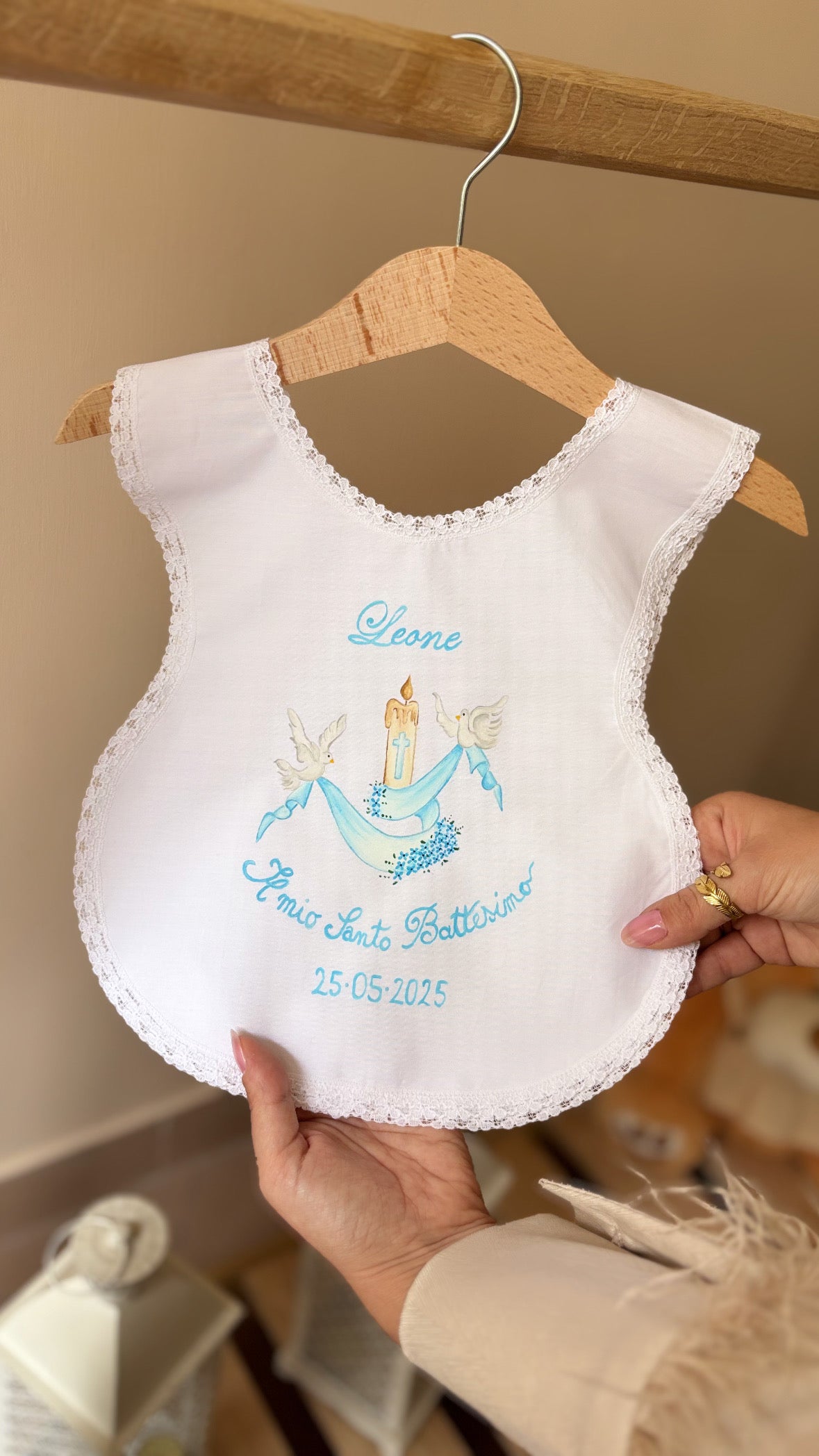 - DIPINTO - Camicino battesimale Eloise