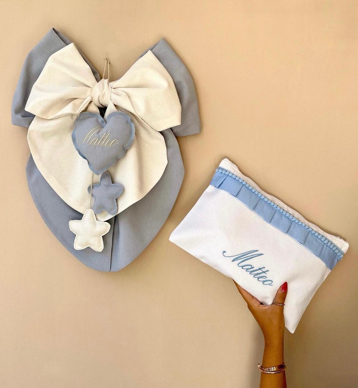 Fiocco Cuore e Stelle