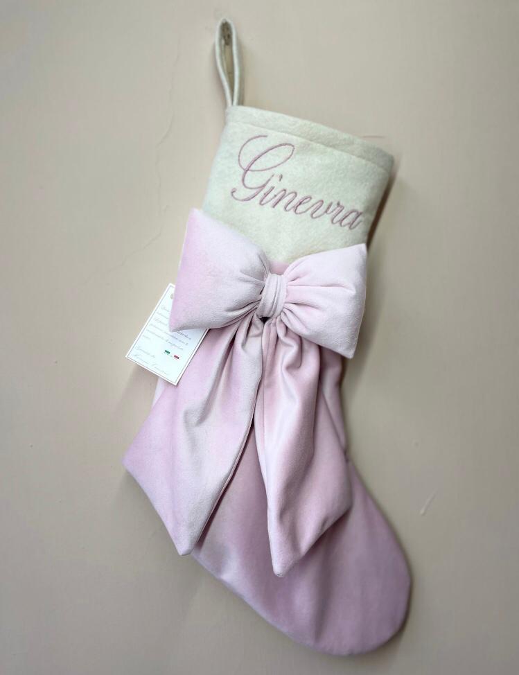 Calza Baby con fiocco