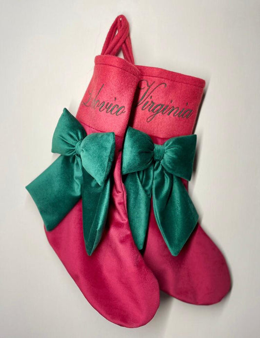 Calza Rossa con fiocco