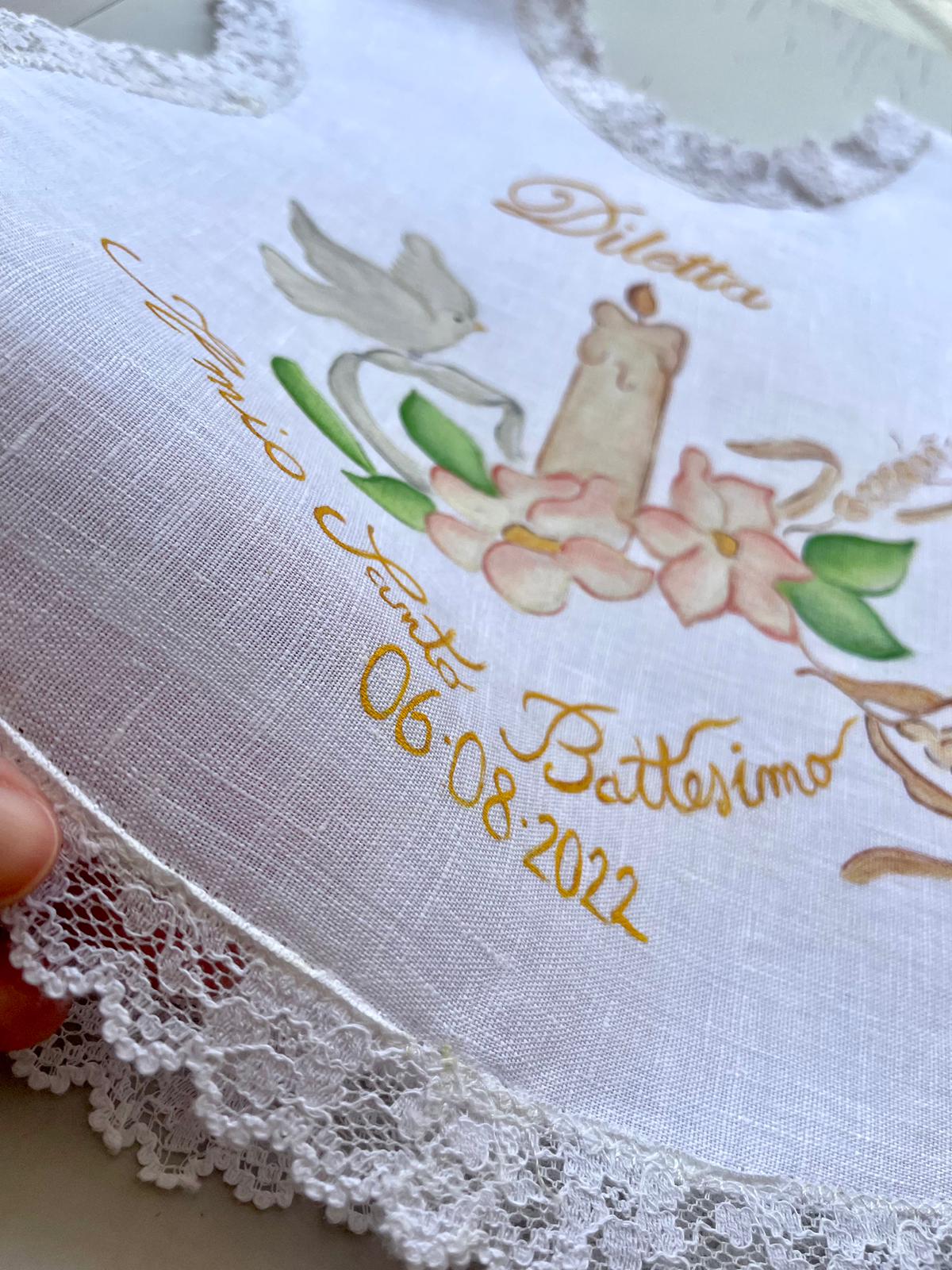 - DIPINTO - Camicino battesimale Juliet