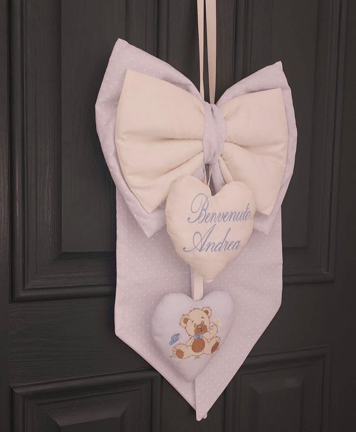 Fiocco Orsetto e farfalle