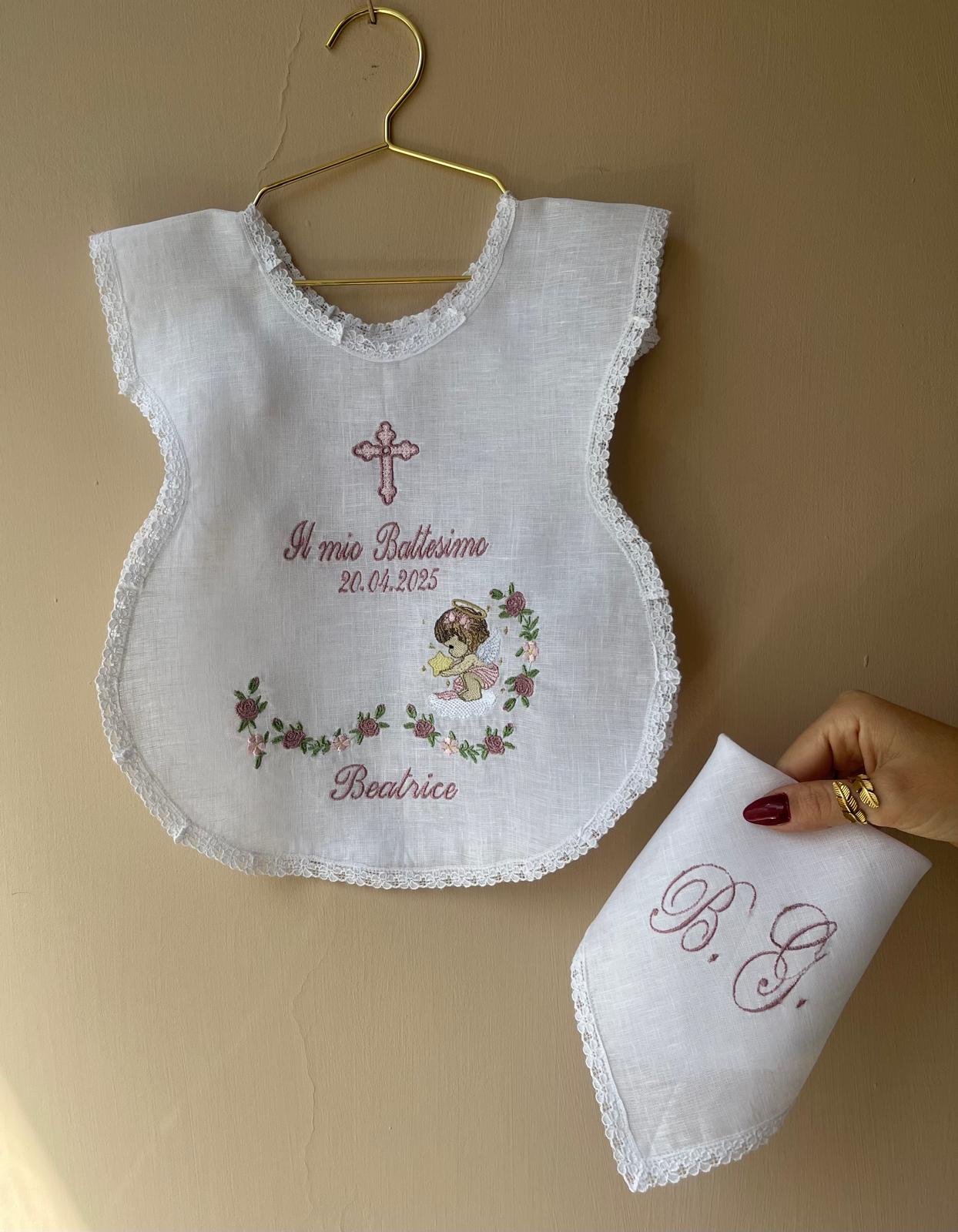 - RICAMO - Camicino battesimale Beatrix