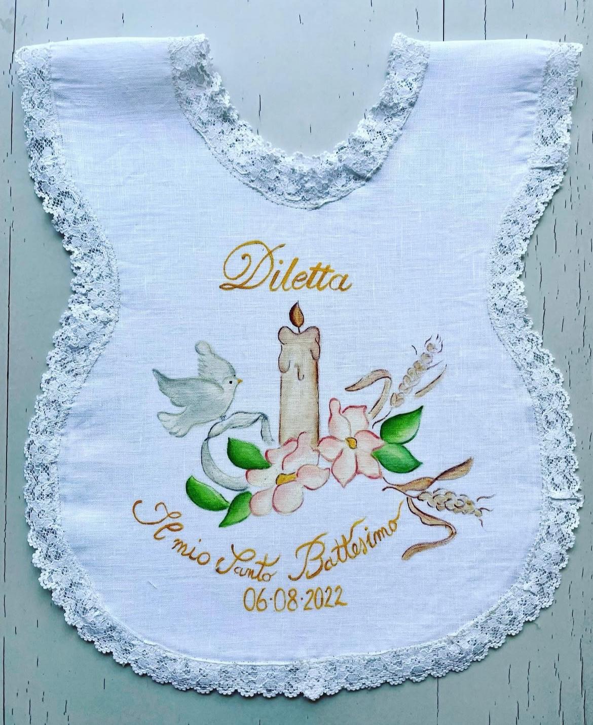 - DIPINTO - Camicino battesimale Juliet