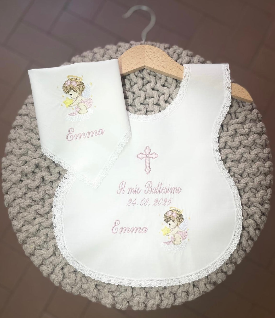 - RICAMO - Camicino battesimale Emily