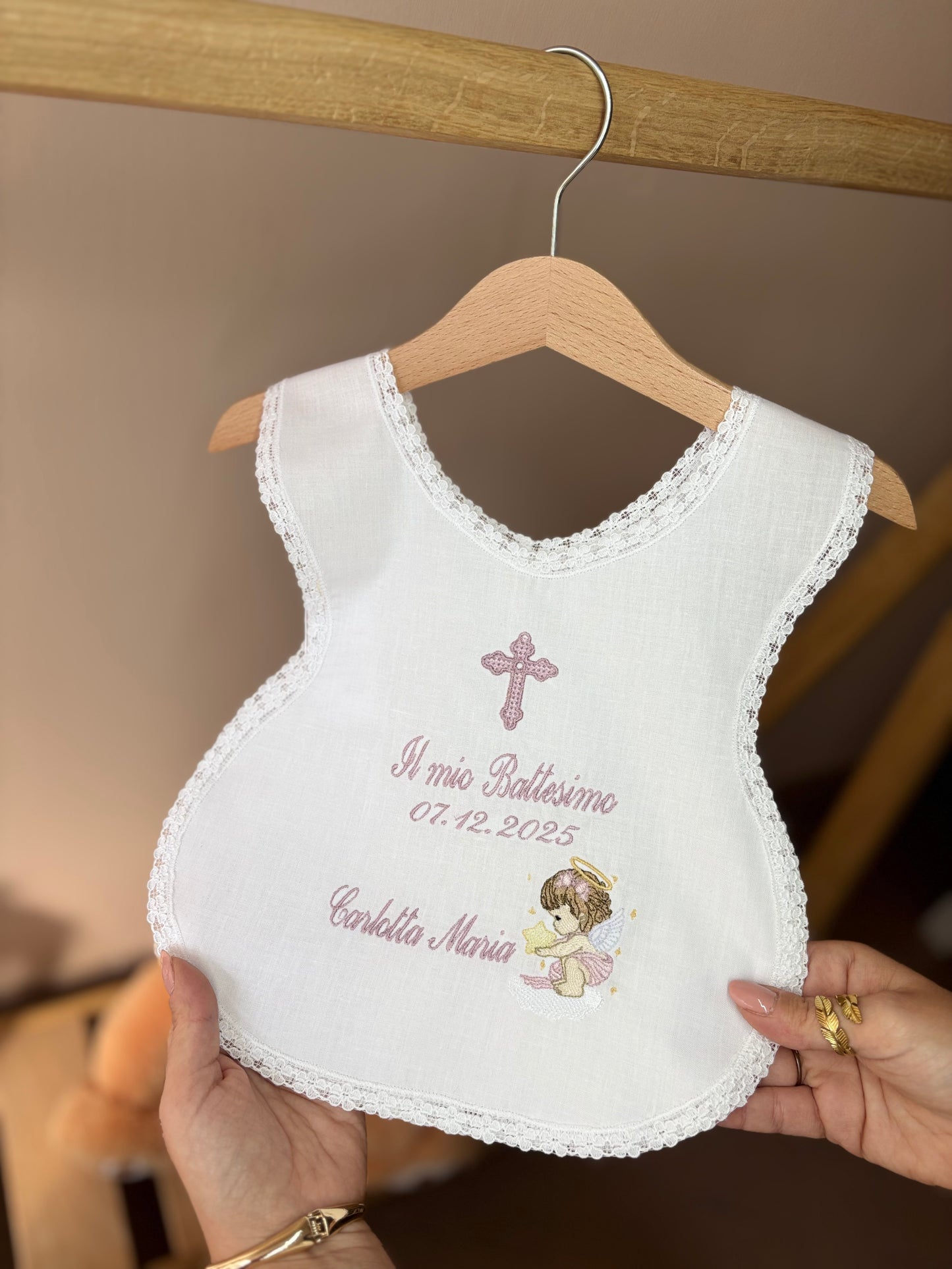 - RICAMO - Camicino battesimale Emily