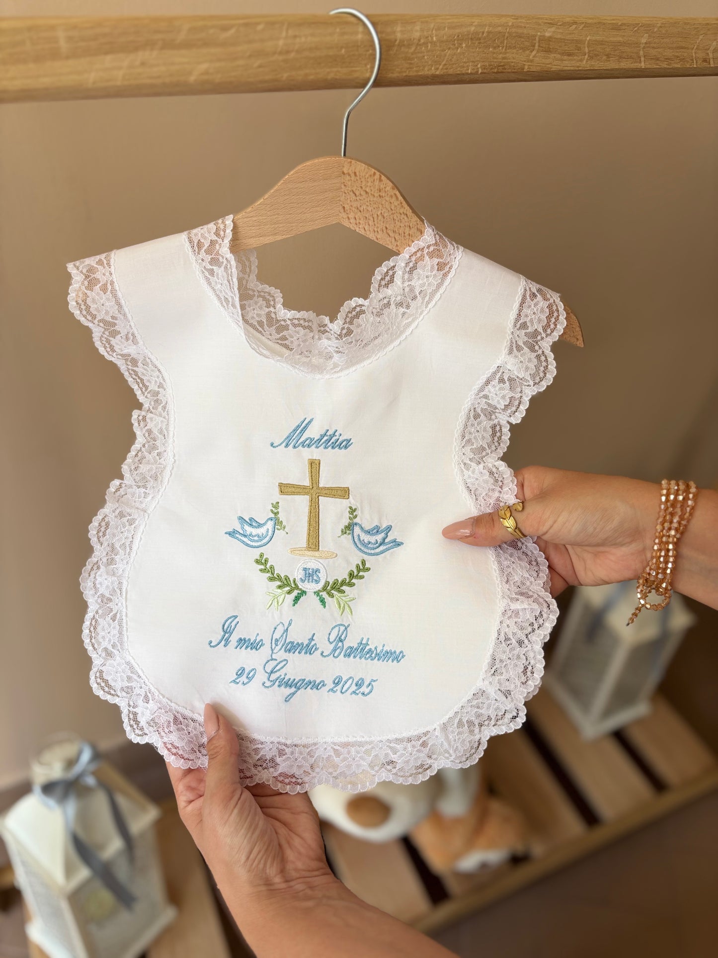 - RICAMO - Camicino battesimale Lawrence