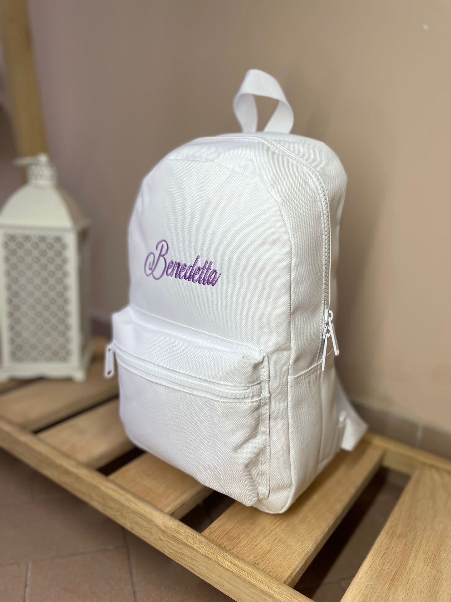 Zainetto personalizzato con RICAMO