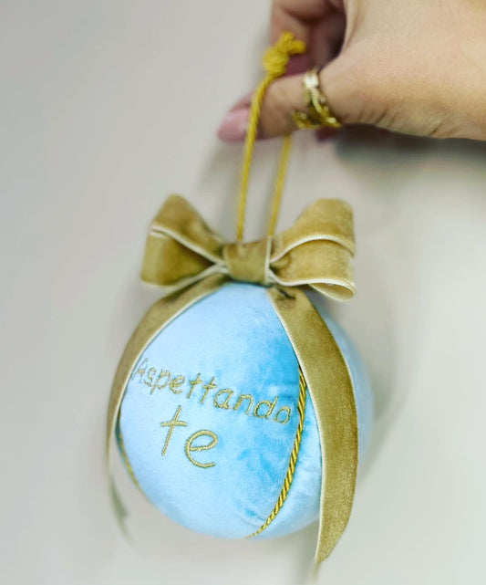 Sfera natalizia “Aspettando te”