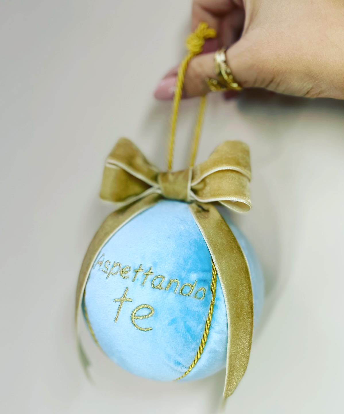 Sfera natalizia “Aspettando te”