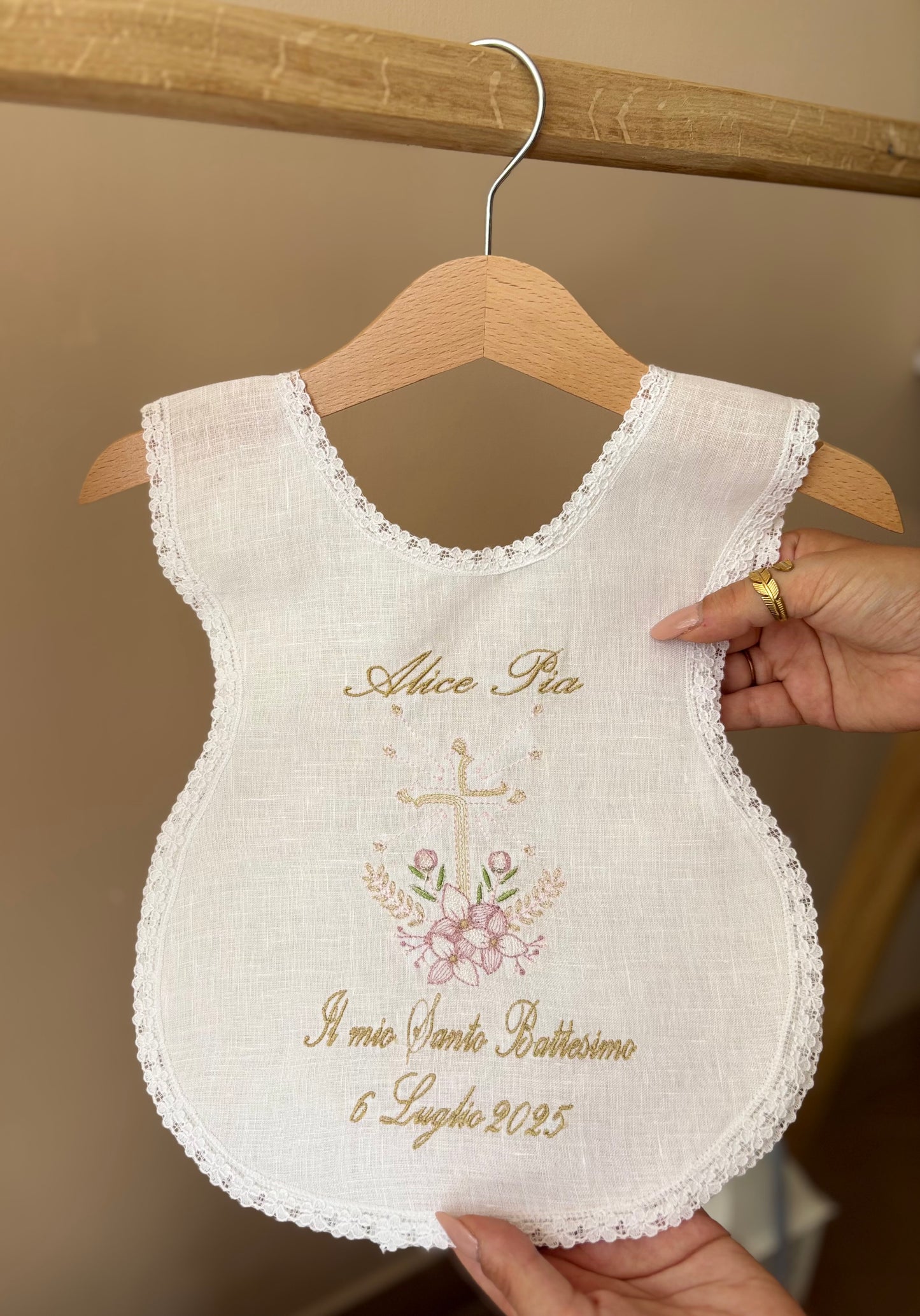 - RICAMO - Camicino battesimale Daphne