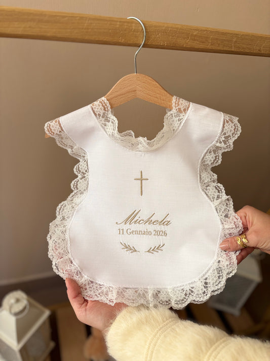 - RICAMO - Camicino battesimale Lusy