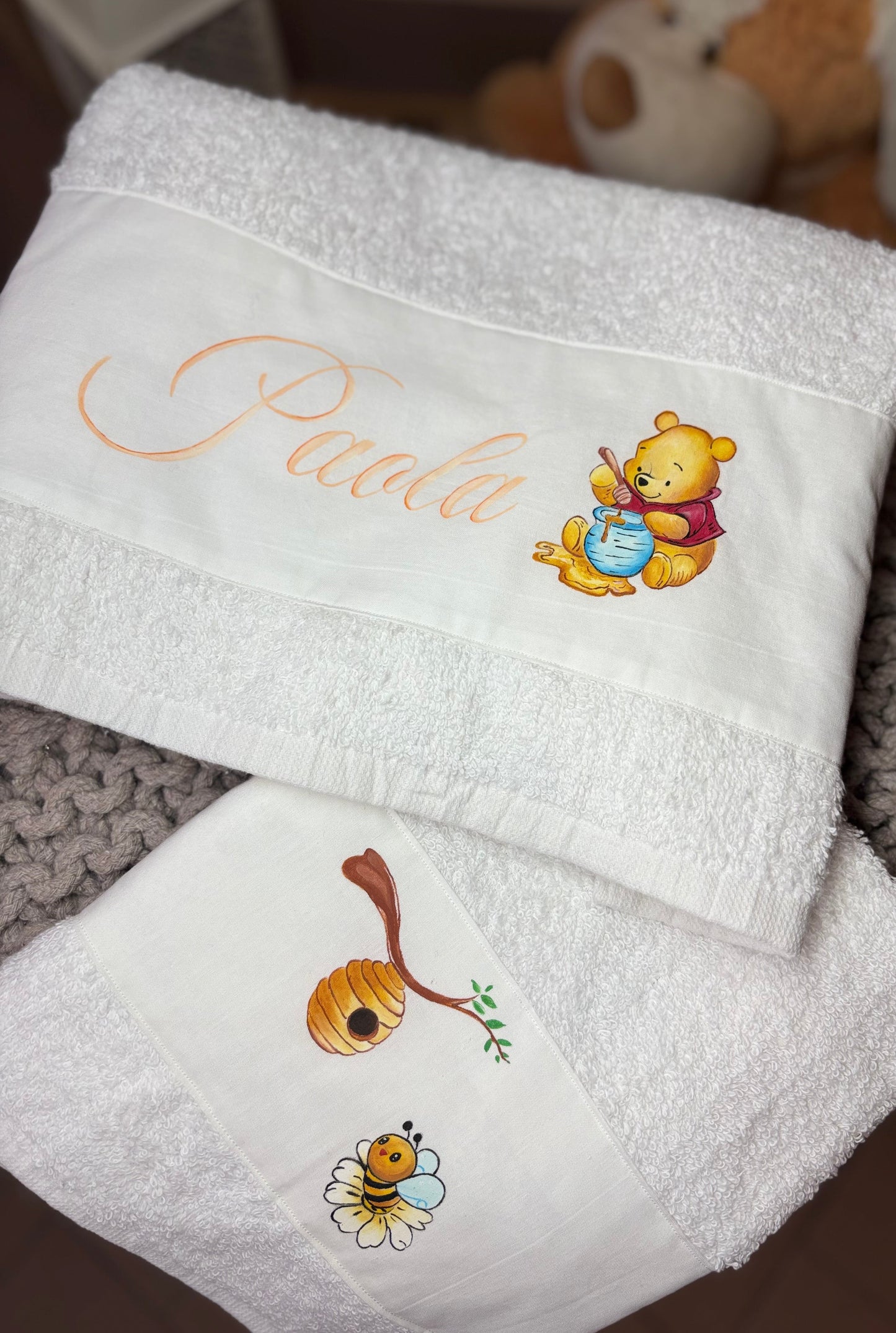 - DIPINTO - Set asciugamani Winnie the Pooh