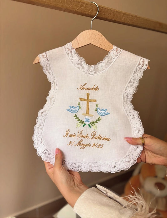 - RICAMO - Camicino battesimale Lawrence