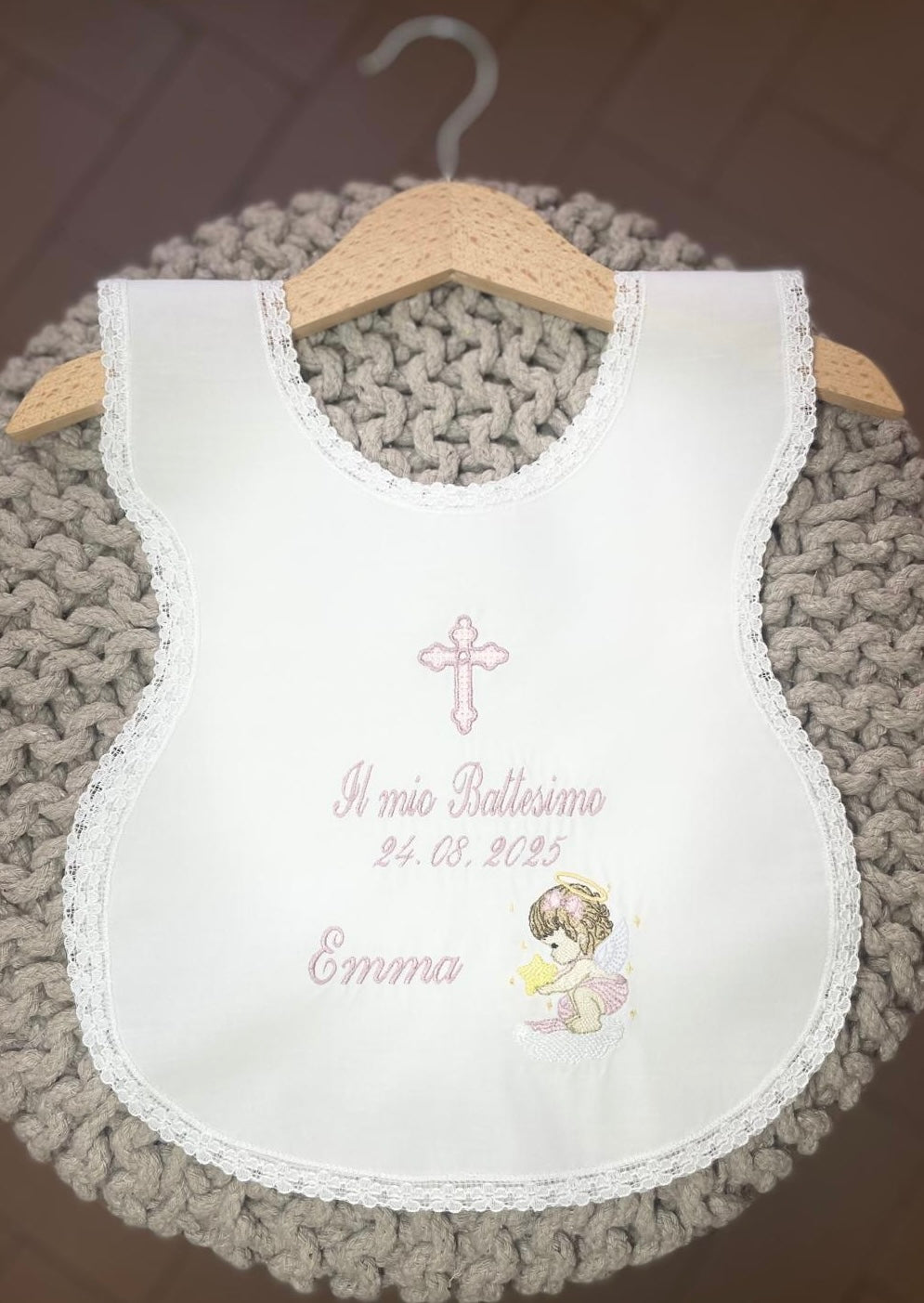 - RICAMO - Camicino battesimale Emily