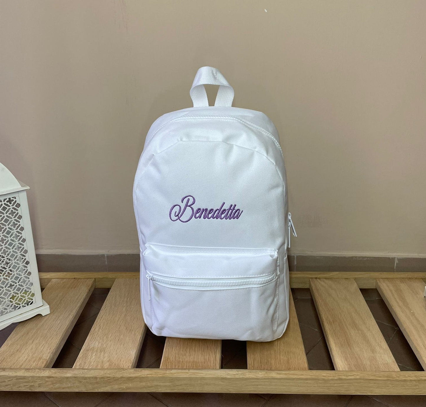 Zainetto personalizzato con RICAMO