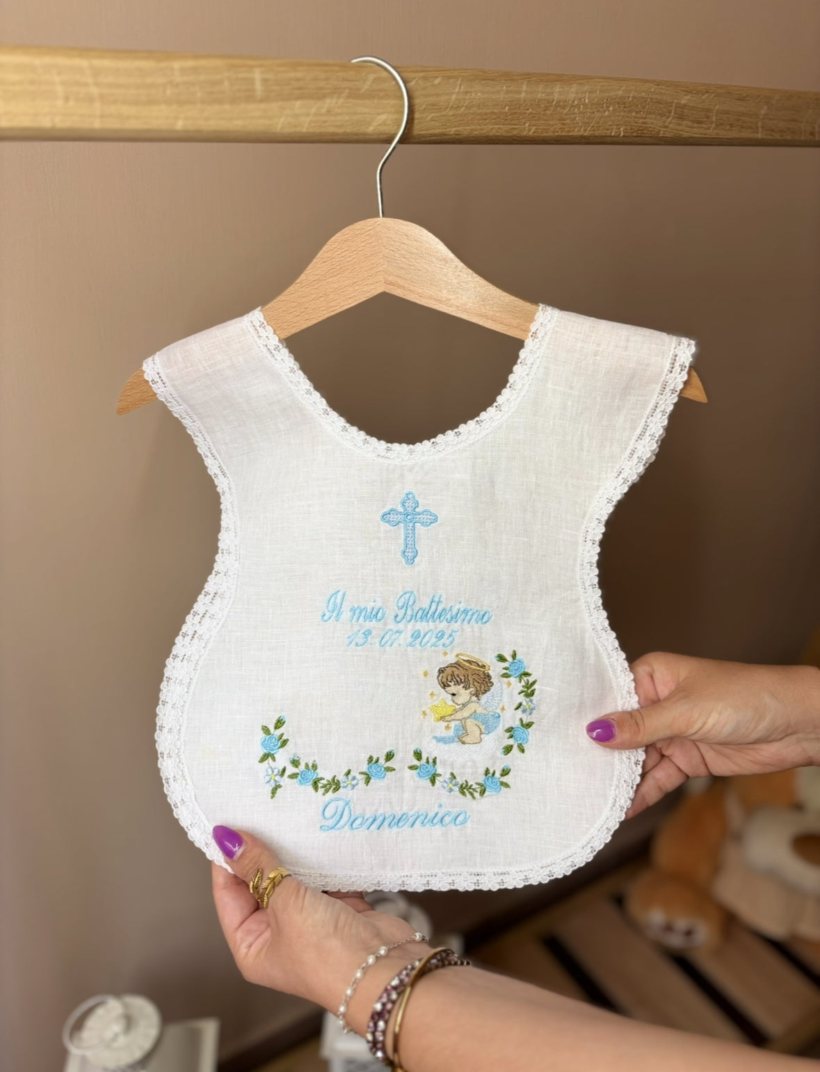 - RICAMO - Camicino battesimale Beatrix