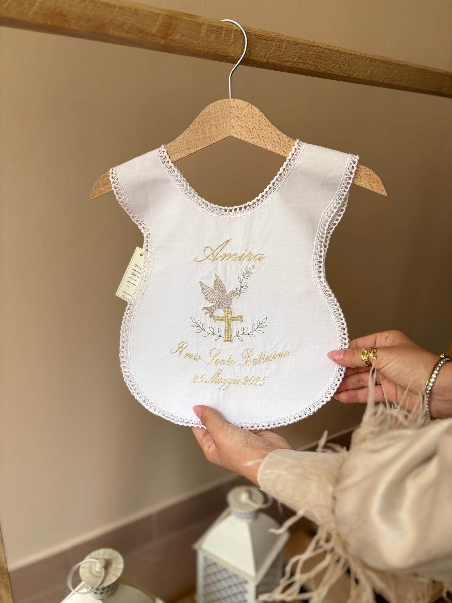 - RICAMO - Camicino battesimale Nikla