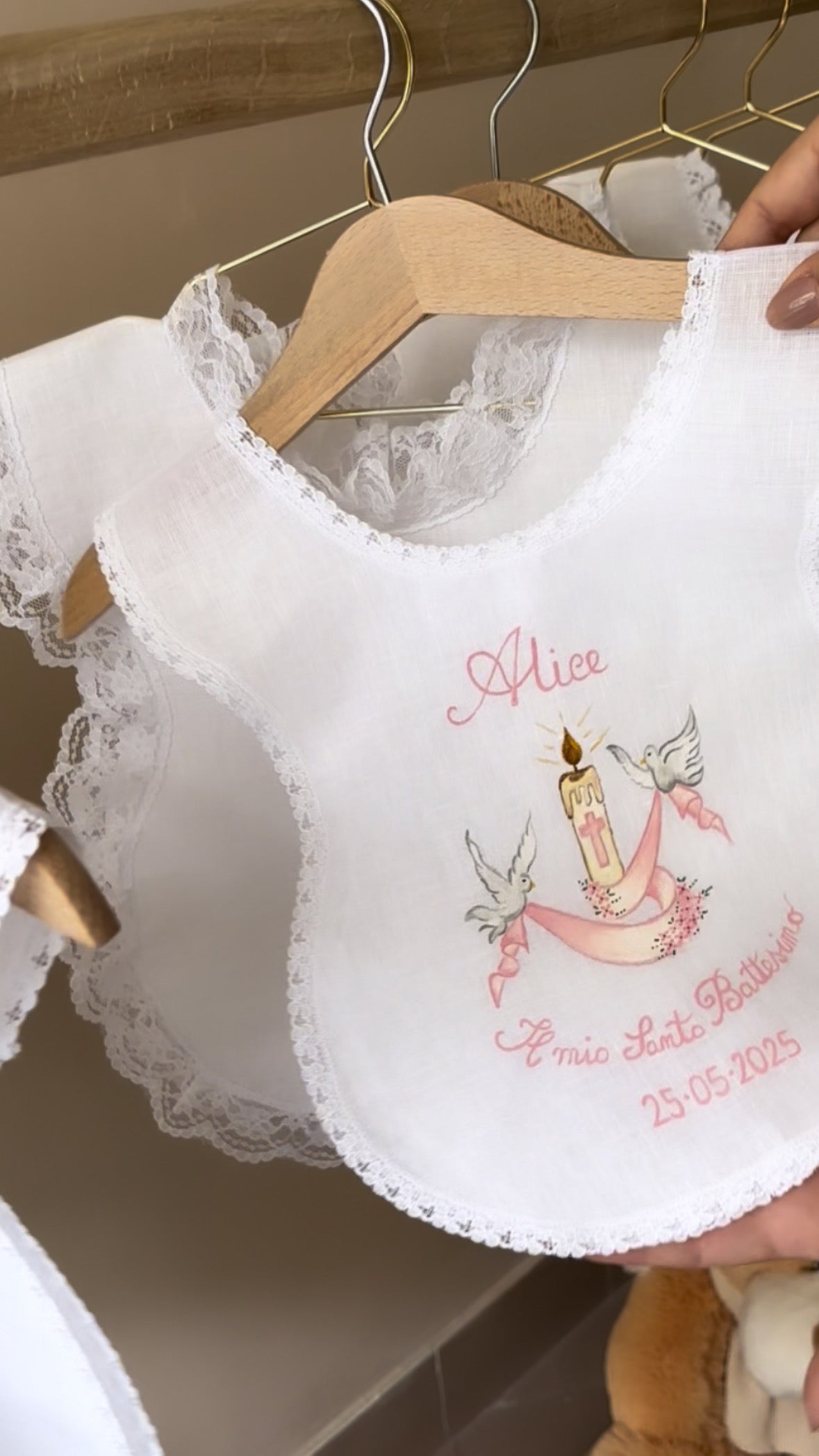 - DIPINTO - Camicino battesimale Eloise