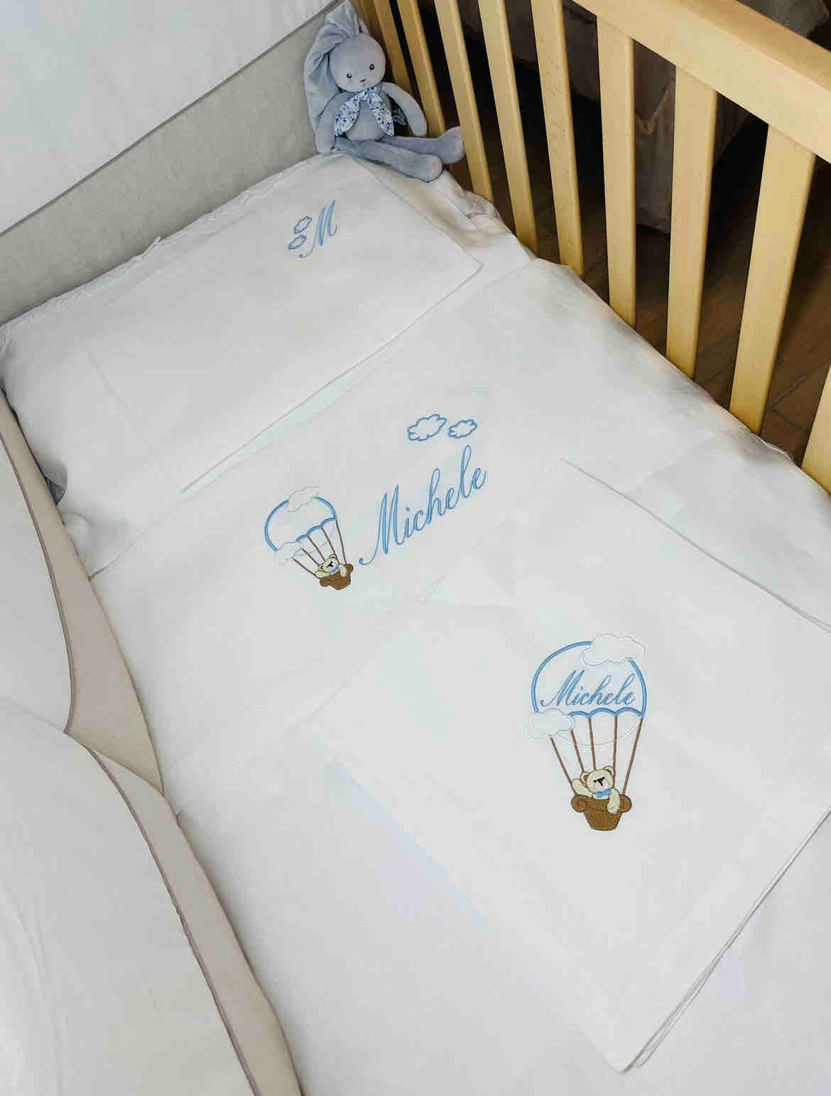 Lenzuolino Mongolfiera