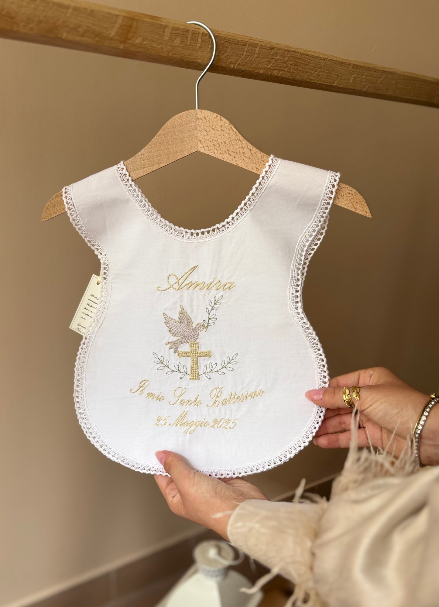 - RICAMO - Camicino battesimale Nikla