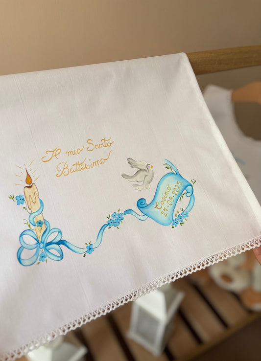 - DIPINTO - Asciugamano battesimale Sandy