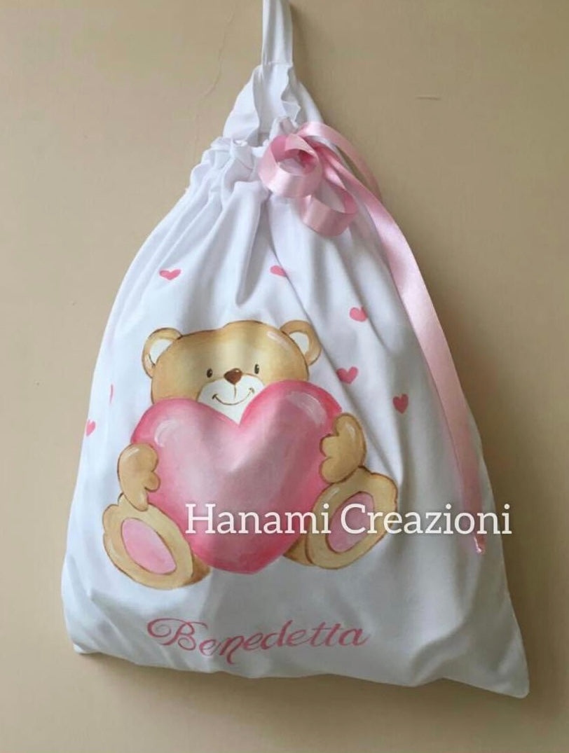 Sacca Orsetto con cuore