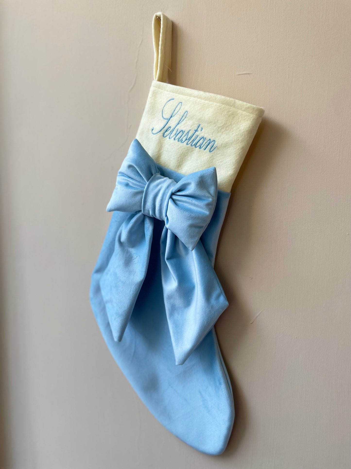 Calza Baby con fiocco