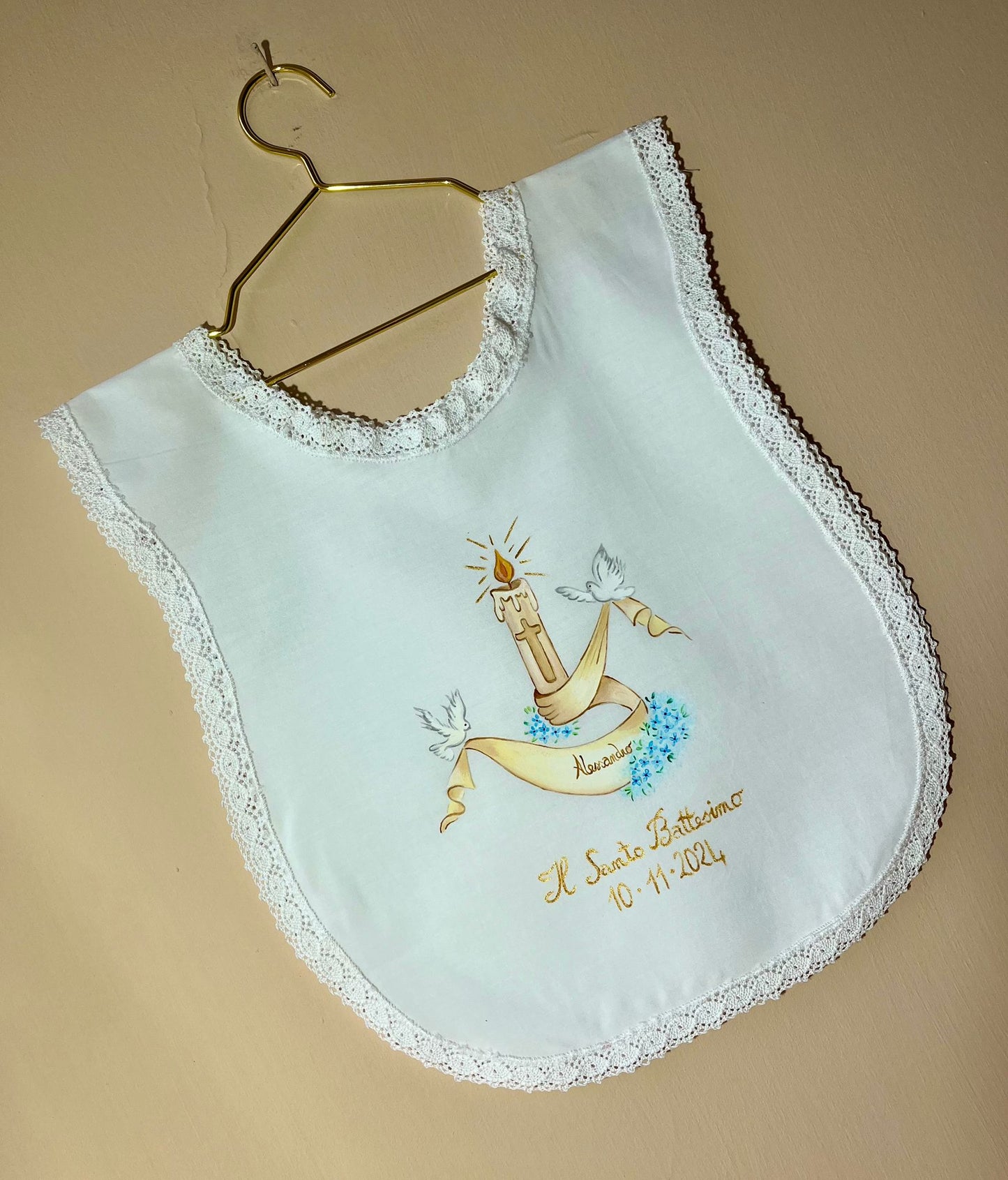 - DIPINTO - Camicino battesimale New