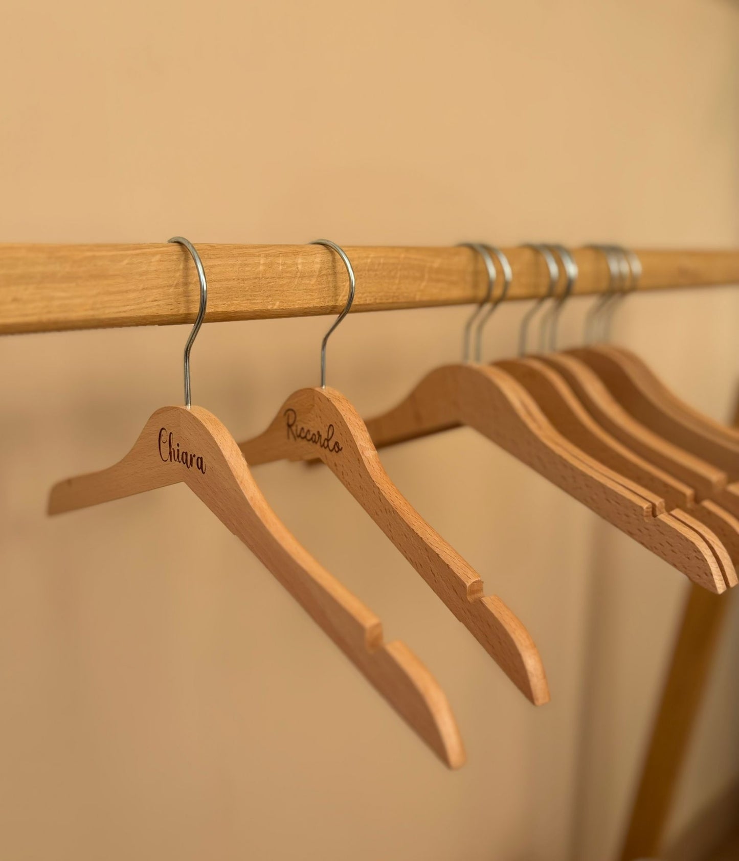 Grucce in legno naturale