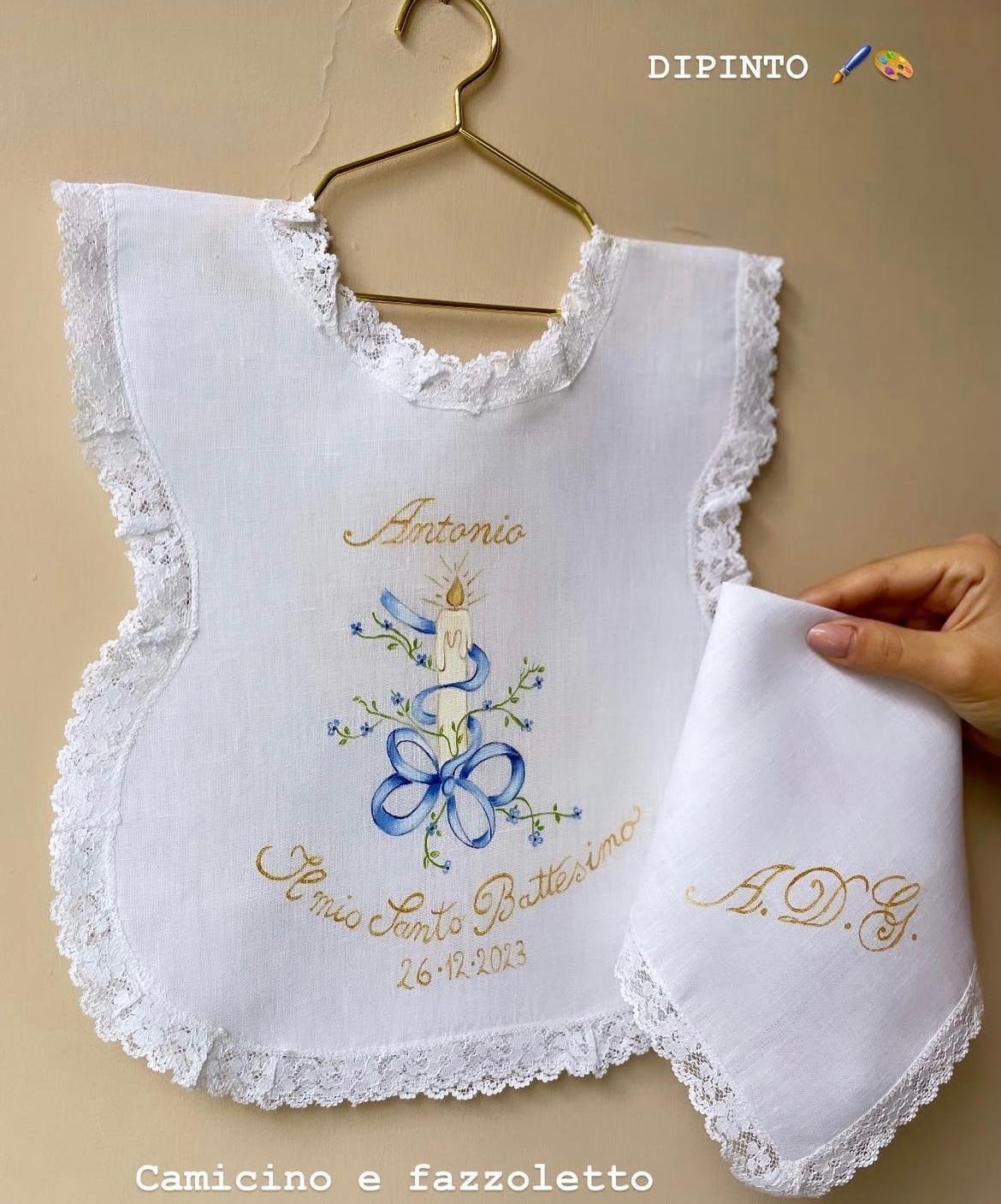 - DIPINTO - Camicino battesimale Sandy