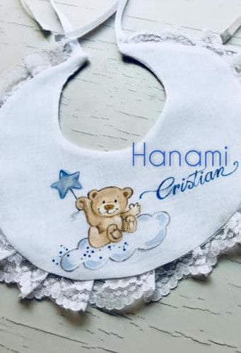 Bavetta orsetto con palloncino